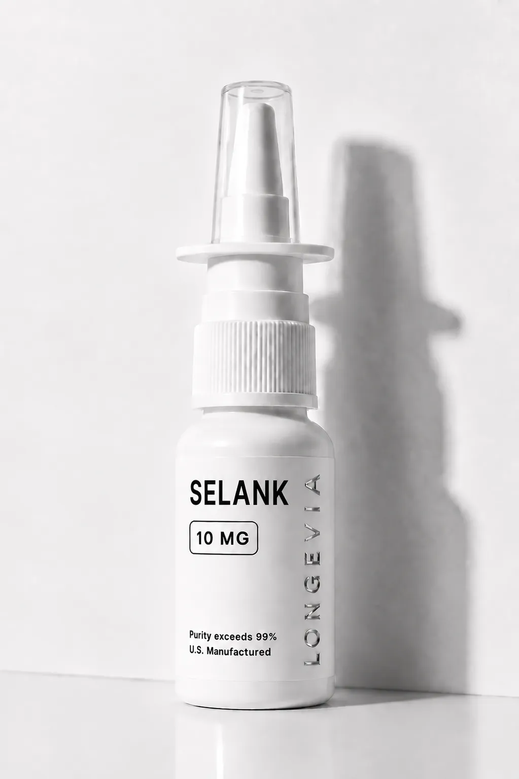Selank 10mg — 90 Sprays research peptide vial